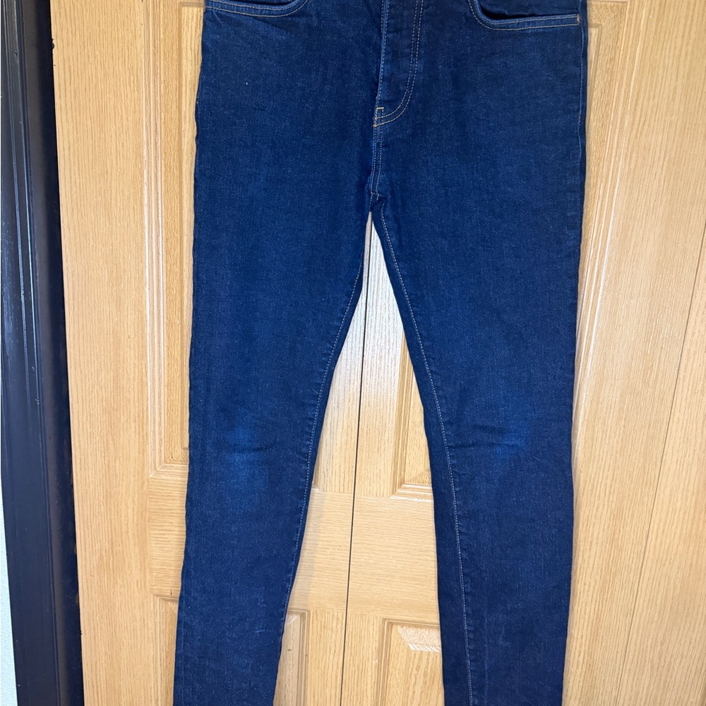 Brandon & Sons Men's Skinny Jeans - Dark Blue